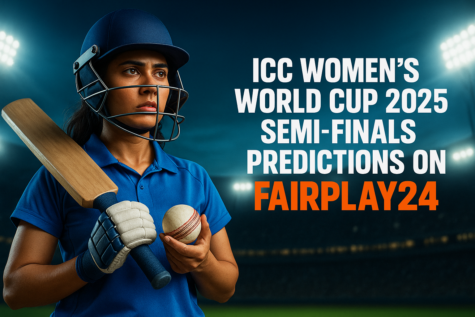 ICC Womens World Cup Semifinal 2025 on Fairplay24